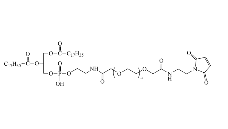 DSPE-PEG3.4k-Maleimide,磷脂-聚乙二醇3400-马来酰亚胺的应用