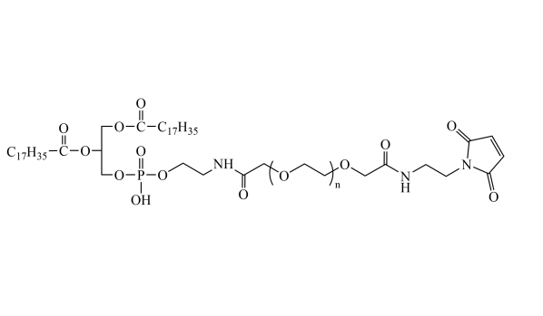DSPE-PEG-Maleimide,磷脂-聚乙二醇-马来酰亚胺,1190924-04-9的应用