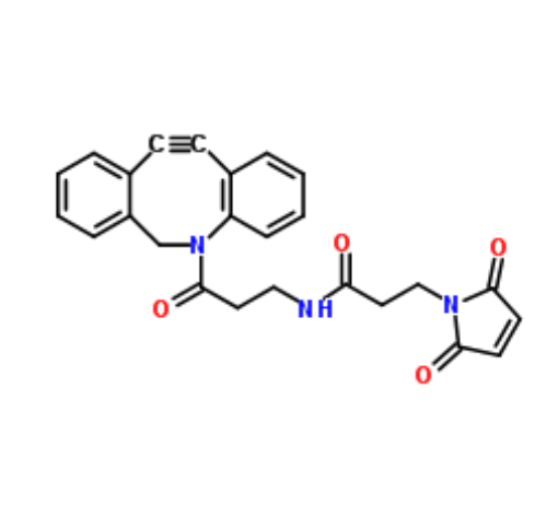 二苯并环辛炔-马来酰亚胺 DBCO-MAL环状聚合物的制备