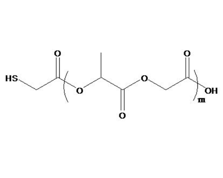 PLGA-SH (PLGA:50/50 MW:5000) 聚乳酸 - 羟基乙酸共聚物-巯基（PLGA:50/50）的合成
