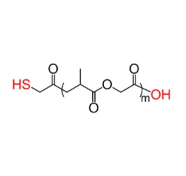 PLGA-SH PLGA:50/50 MW:40k 聚乳酸 - 羟基乙酸共聚物-巯基（PLGA:50/50）的制备