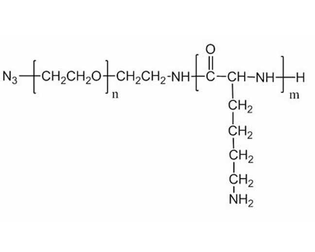 PLL(20)-g[3.5]-PEG(2)-RGD 接枝型聚(20)- L-赖氨酸[3.5]--聚乙二醇(2)- RGD复合物的合成 