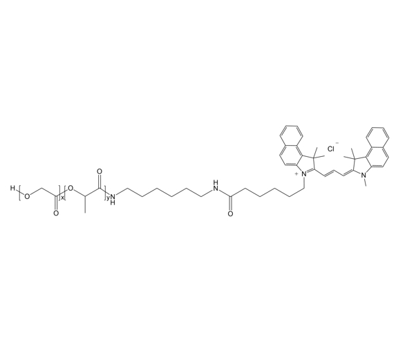 PLGA-CY3.5,聚乳酸羟基乙酸共聚物-花菁染料CY3.5