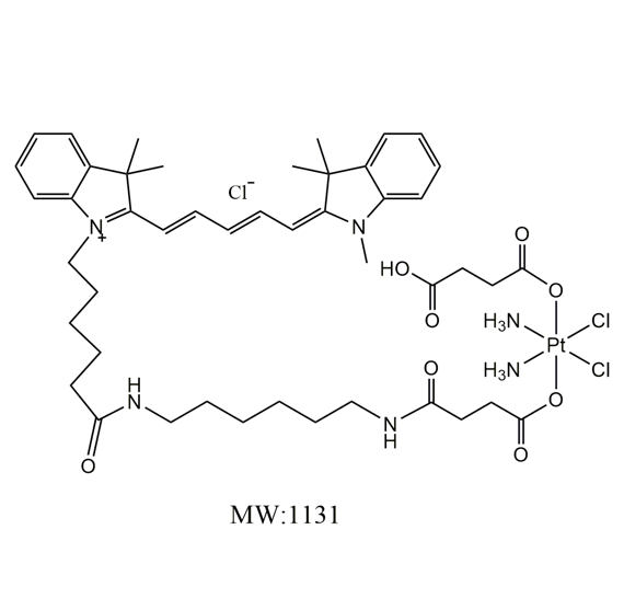 Cy5-Cisplatin,五甲川花菁染料-顺铂