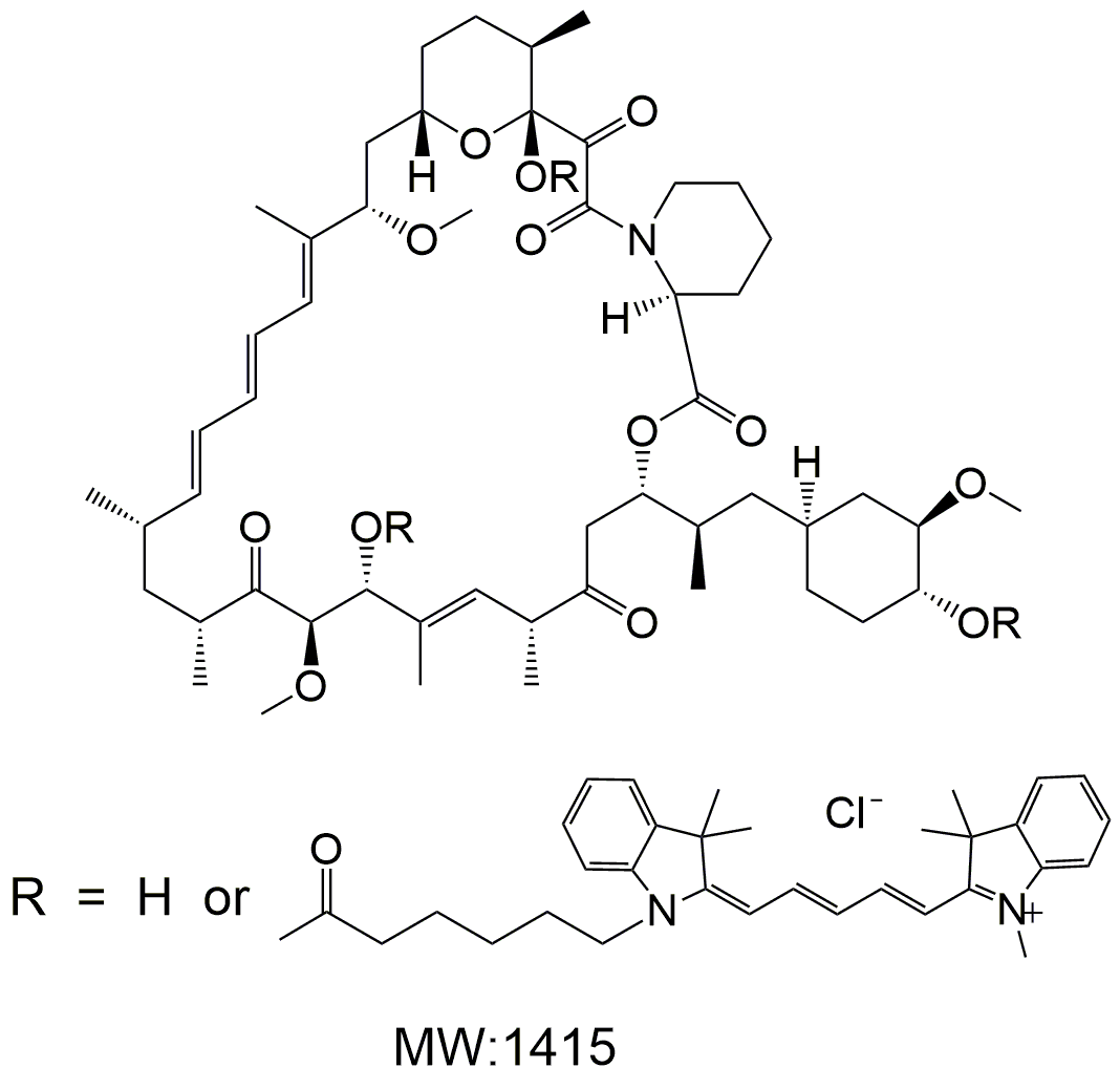 Cy5-rapamycin,五甲川花菁染料-雷帕霉素