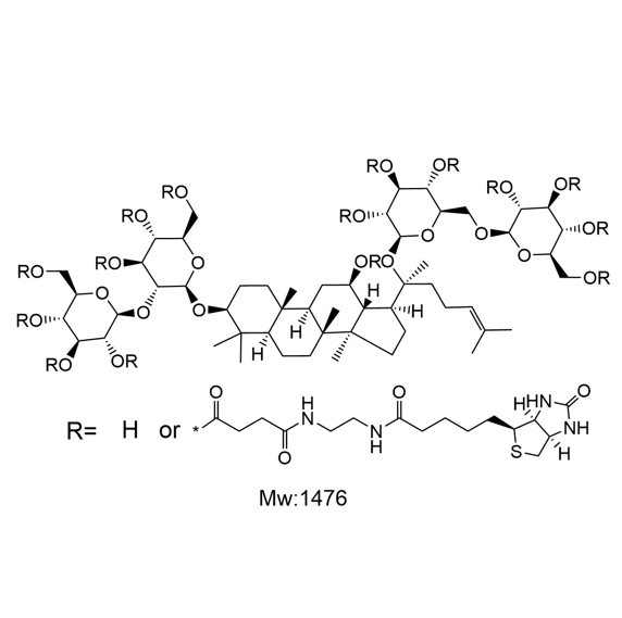 Biotin-Rb1,生物素-人参皂苷Rb1