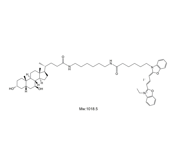 CY2-UDCA,二甲川花菁染料-熊去氧胆酸