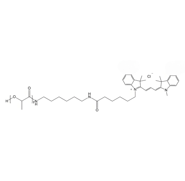 PLA-CY3,聚乳酸-三甲川花菁染料