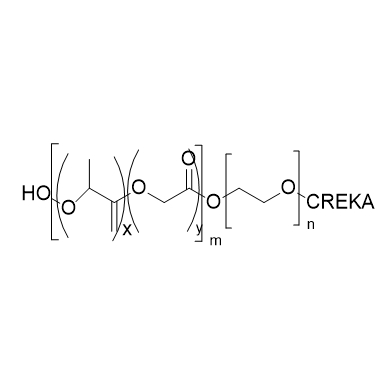 PLGA-PEG-CREKA,聚乳酸-羟基乙酸共聚物-聚乙二醇-CREKA肽