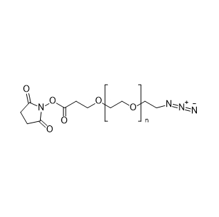 NHS-PEG-N3,N-羟基琥珀酰亚胺-聚乙二醇-叠氮