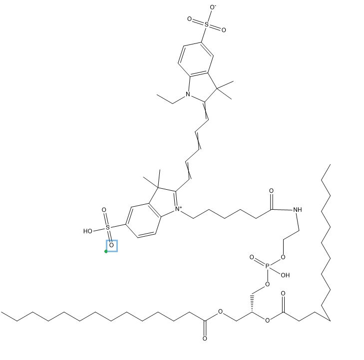 DMPE-CY5,二肉豆蔻酰基磷脂-五甲川花菁染料