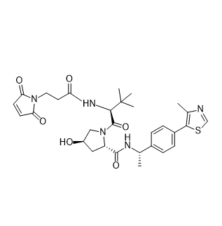 (S,R,S)-AHPC-Me-MAL,(S,R,S)-AHPC-甲基-马来酰亚胺