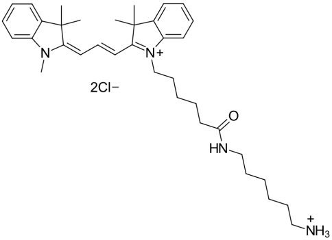 Cy5.5-NH2,花菁染料Cy5.5-氨基