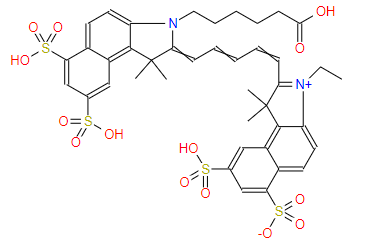 Sulfo-Cy5.5,水溶性花菁染料Cy5.5