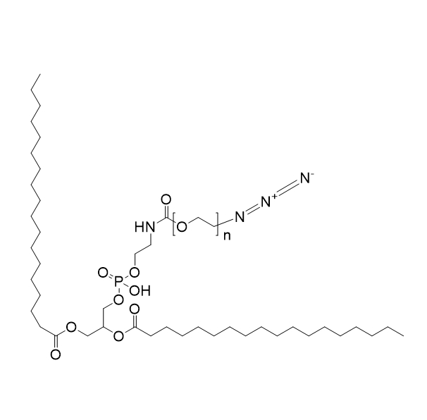 DSPE-PEG-N3,1,2-二硬脂酰-sn-甘油-3-磷酰乙醇胺-聚乙二醇-叠氮