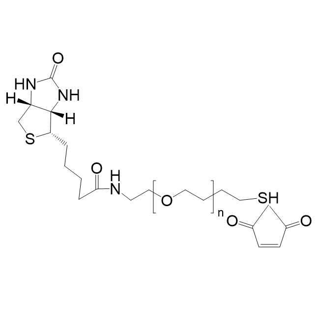 BIOTIN-PEG-MAL,生物素-聚乙二醇-马来酰亚胺