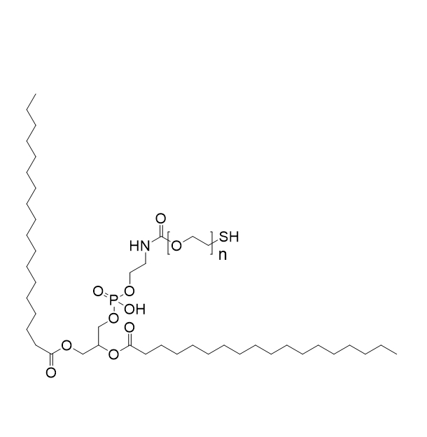 DSPE-PEG-SH,1,2-二硬脂酰-sn-甘油-3-磷酰乙醇胺-聚乙二醇-巯基