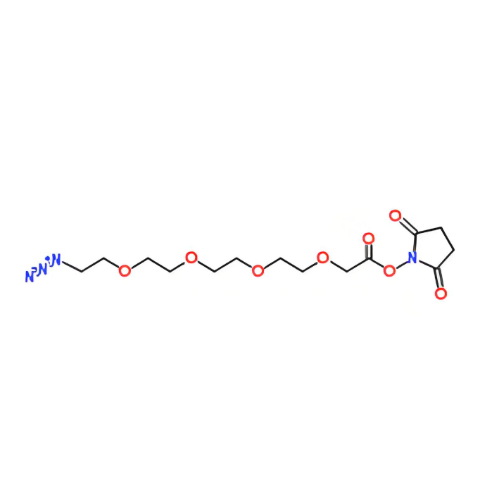N3-PEG4-NHS,叠氮-四聚乙二醇-活性酯