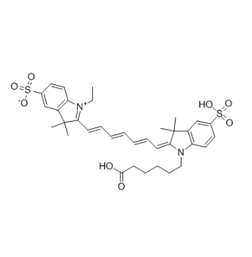 磺化菁染料 7-羧基 磺酸基-CY7-羧基 Sulfo CY7 COOH的制备方法