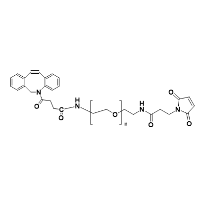 DBCO-PEG-MAL,二苯并环辛炔-聚乙二醇-马来酰亚胺