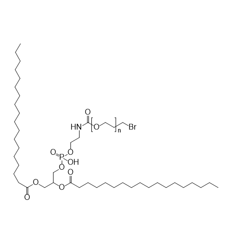 DSPE-PEG-Bromide,二硬脂酰基磷脂酰乙醇胺-聚乙二醇-溴化物