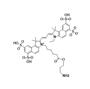 Cy3.5-NH2,花菁染料 CY3.5 -氨基