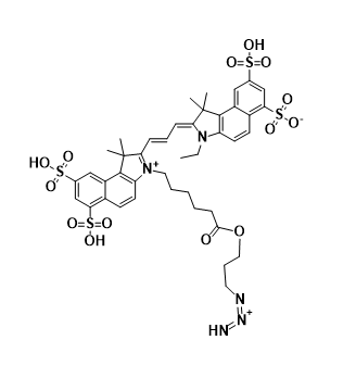 Cy3.5-N3,花菁染料CY3.5-叠氮