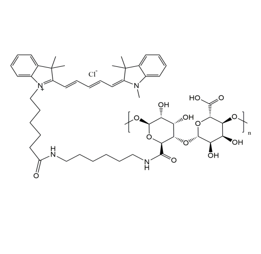 花菁染料CY5-海藻酸钠 Cyanine5-Alginate、菁染料Cyanine5-海藻酸钠的应用