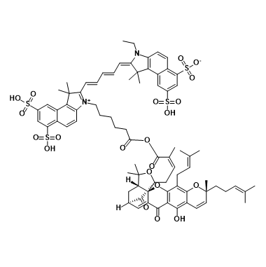 CY5.5-GA,花菁染料CY5.5-藤黄酸