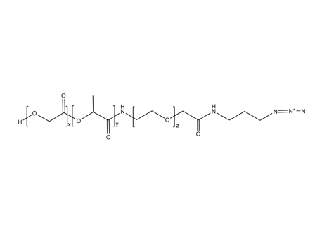 PLGA-PEG-N3,聚乳酸羟基乙酸共聚物-聚乙二醇-叠氮