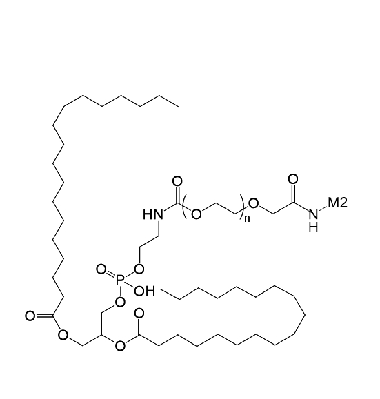 DSPE-PEG-M2,二硬脂酰基磷脂酰乙醇胺-聚乙二醇-M2肽