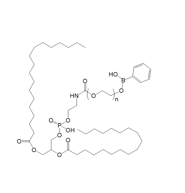 DSPE-PEG-PBA,二硬脂酰磷脂酰乙酰胺-聚乙二醇-苯硼酸