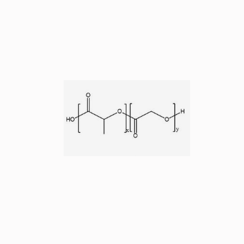 PLGA 聚乳酸-羟基乙酸共聚物MW:20000 配比：50%的合成  