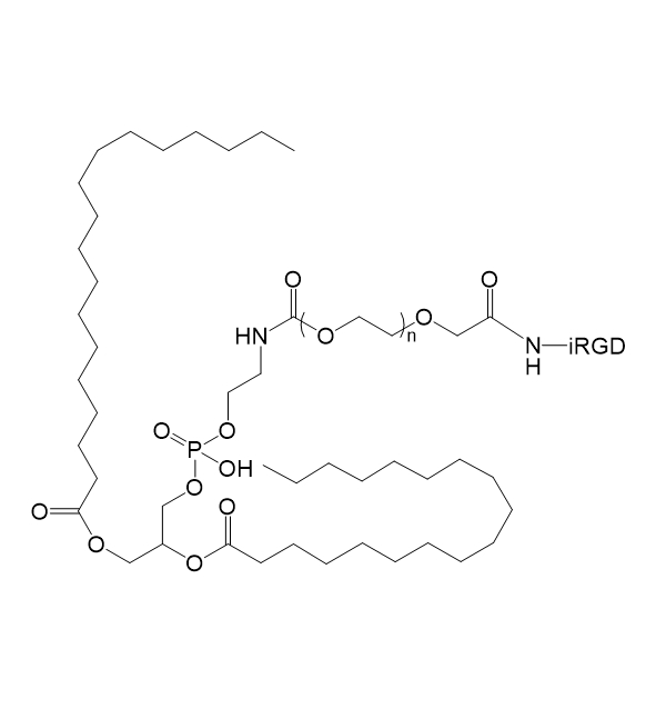 DSPE-PEG-iRGD,二硬脂酰基磷脂酰乙醇胺-聚乙二醇-iRGD肽