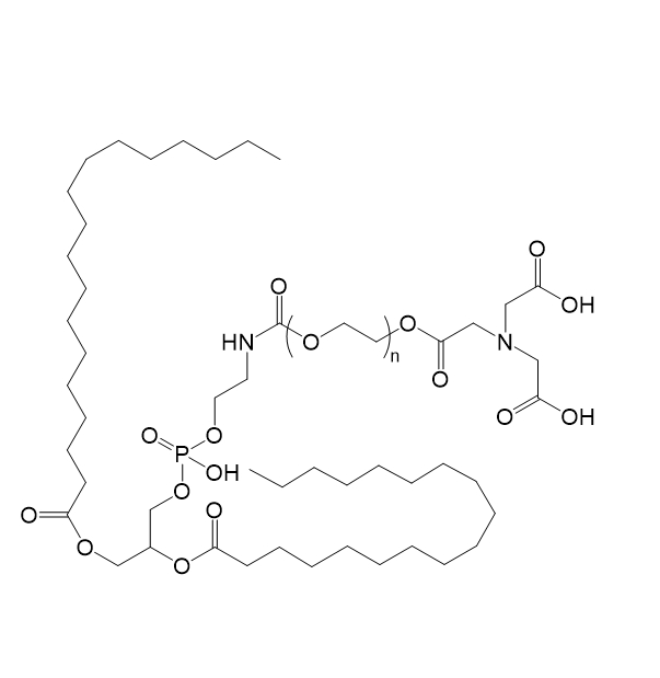 DSPE-PEG-NTA,二硬脂酰磷脂酰乙酰胺-聚乙二醇-次氮基三乙酸