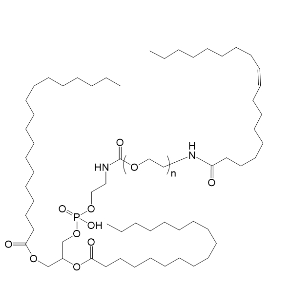 DSPE-PEG-oleic acid,二硬脂酰基磷脂酰乙醇胺-聚乙二醇-油酸