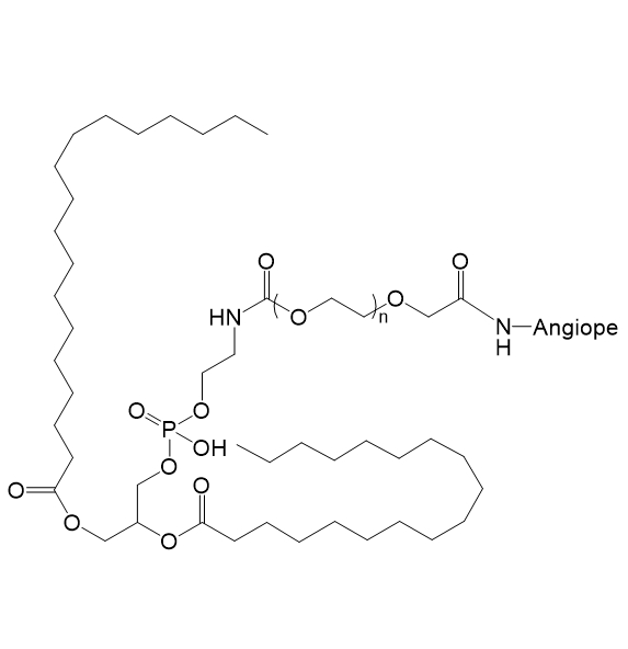 DSPE-PEG-Angiope,二硬脂酰基磷脂酰乙醇胺-聚乙二醇-Angiope肽