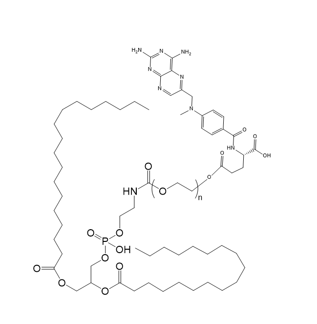 DSPE-PEG-MTX,二硬脂酰磷脂酰乙酰胺-聚乙二醇-甲氨蝶呤