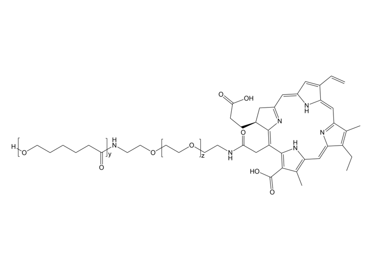 PCL-PEG-Ce6,聚己内酯-聚乙二醇-二氢卟吩e6
