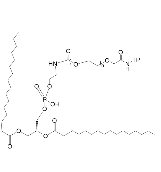 DPPE-PEG-TP,二棕榈酸磷脂酰胆碱-聚乙二醇-TP肽