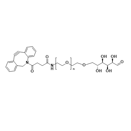 DBCO-PEG-Glucose,二苯基环辛炔-聚乙二醇-葡萄糖