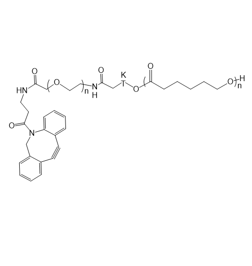 DBCO-PEG-TK-PCL,二苯并环辛炔-聚乙二醇-酮缩硫醇-聚己内酯