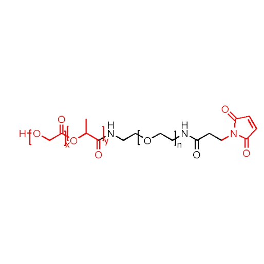  PLGA-PEG-MAL 聚乳酸-羟基乙酸共聚物-聚乙二醇-马来酰亚胺MW:2000的性能  