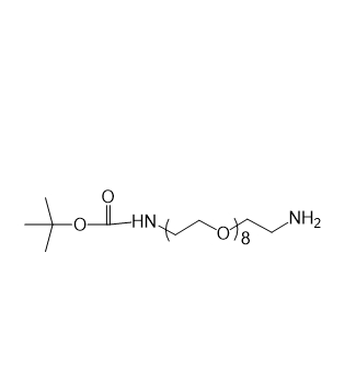 Boc-NH-PEG8-NH2,叔丁氧羰基-氨基-聚乙二醇8-氨基