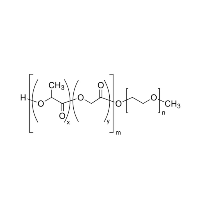 PLGA(Mw=45kDa)-PEG(Mw=5kDa) （50:50）的化学性质  
