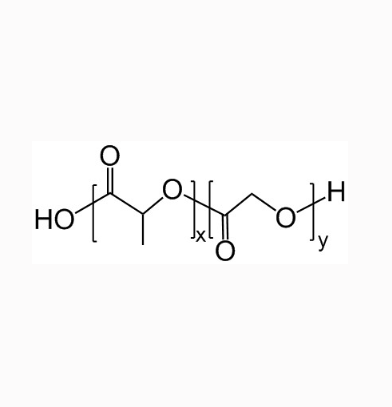 聚乳酸-羟基乙酸共聚物（比例 50:50，分子量 14000）的特性