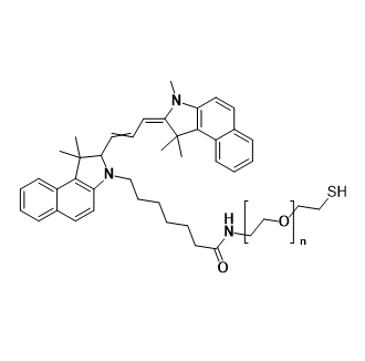 Cy3-PEG-SH,三甲川花菁染料-聚乙二醇-巯基