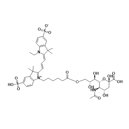 cy3-NANA,三甲川花菁染料-N-乙酰神经氨酸