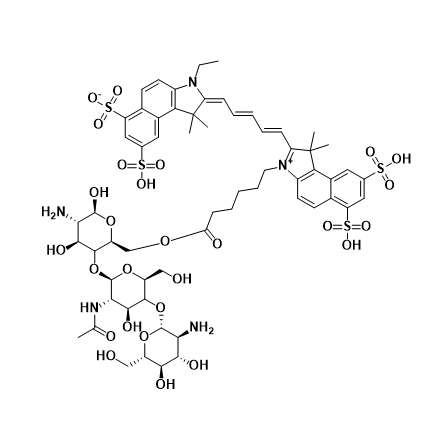 CY5.5-CMCS,花菁染料Cy5.5-羧甲基壳聚糖