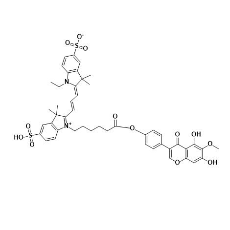 Cy3-tectorigenin,三甲川花菁染料-鸢尾苷元